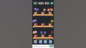 Blossom Sort - Flower Sort - Levels 3 gameplay color object sort puzzle game #walkthrough #games