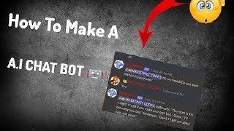 How To make a Ai chat bot on discord using replit [MR EXTINCT CODE