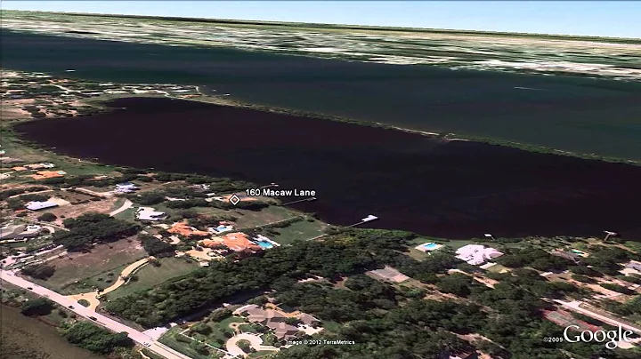 Aerial FlyOver - Macaw Lane, Merritt Island FL