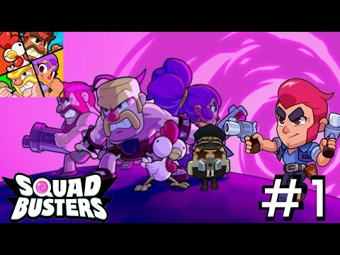 Видео: обзор игры squad busters #1