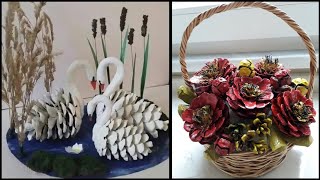 Beautiful pin code reuse ideas/art and craft decoration
