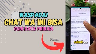 Beware! This WhatsApp chat can steal all your personal data secretly! #whatsapptips #whatsapptricks