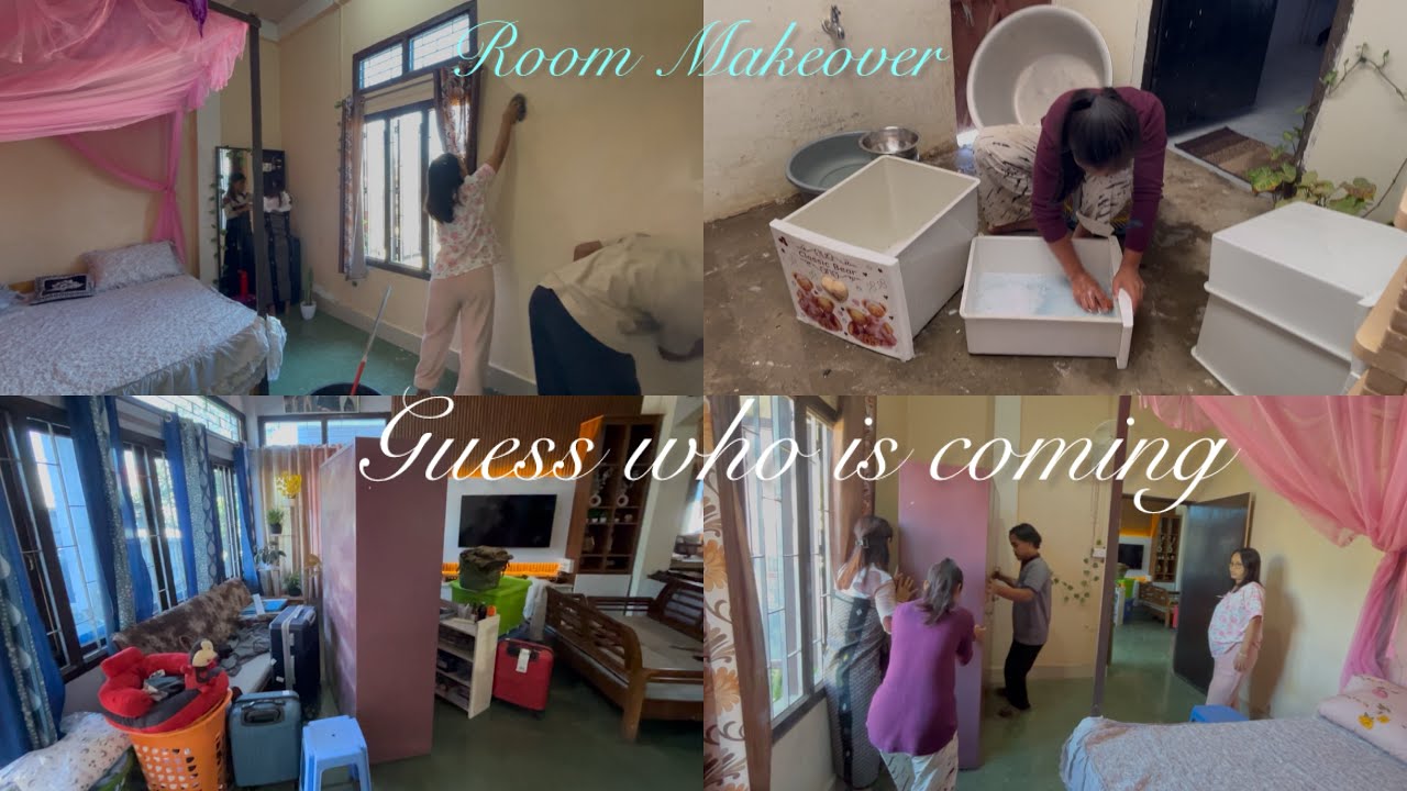 Преображение комнаты. Ми Тупи Тах Кхат Хунг Вах ди Тай. Угадай, кто придет 😁.