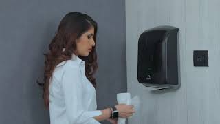 Dolphy Multifold Paper Towel Dispenser Jumbo Black - DPDR0015 video