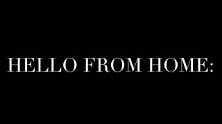 Hello From Home: Falling Slowly ft. Imogen Clark (Glen Hansard/Marketa Irglova)