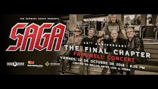 Saga Live &quot;Careful Where You Step&quot; - San Juan, Puerto Rico 2018 - Farewell Concert - Remastered HD