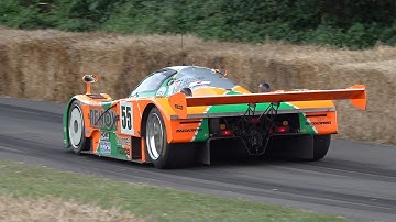 Mazda 787B Legendary Group C 4-Rotor 26B Engine Sounds! Accelerations & Revs!
