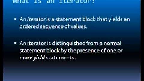 YouTube - c sharp Iterators-(www.MyTutorialBook.com)0007.flv
