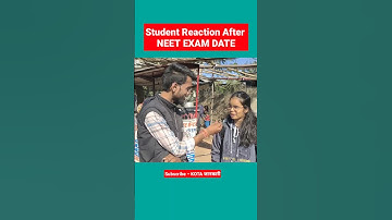 Student Epic Reaction After NEET Exam notification #neet #neet2023 #epicreactions #shorts #kota