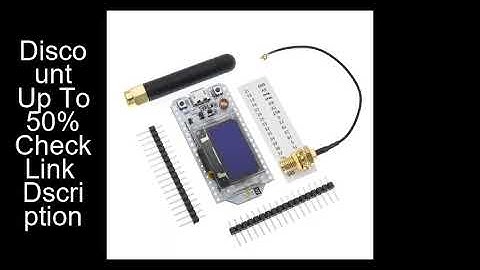 SX1276 SX1278 ESP32 LoRa 868MHz/915MHz/433MHz 0.96 Inch Blue OLED Display Bluetooth WIFI Kit 32 Deve