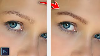 How To Make Eyebrows Darker In Photoshop (2 Min)