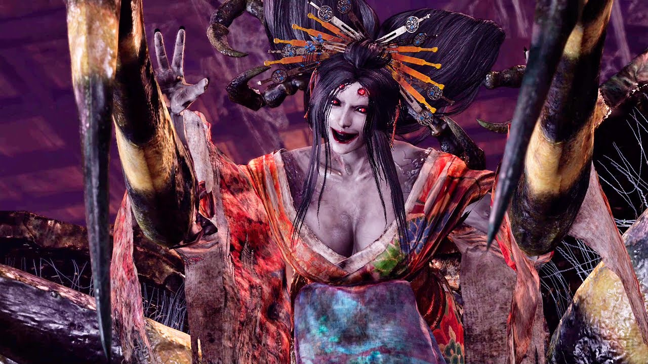 Nioh JoroGumo Boss Fight YouTube