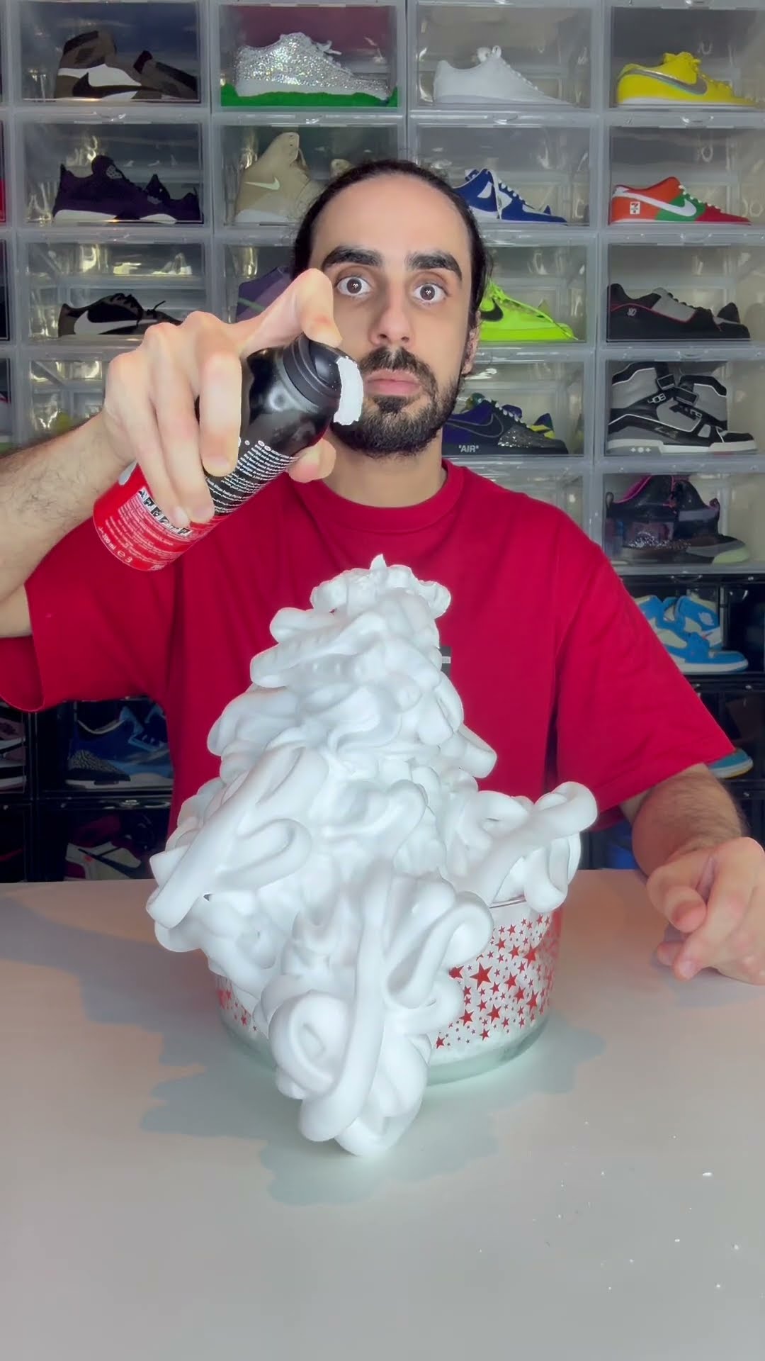 Shaving Foam Hack ? #hacks #lifehacks