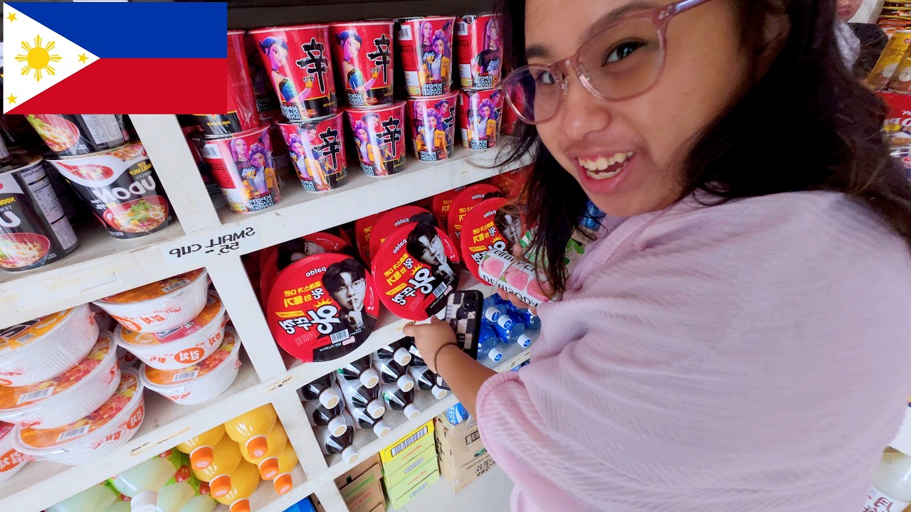 🇵🇭 We Went Inside A Korean Shop And Couldn’t Stop Buying! 🏪🛒