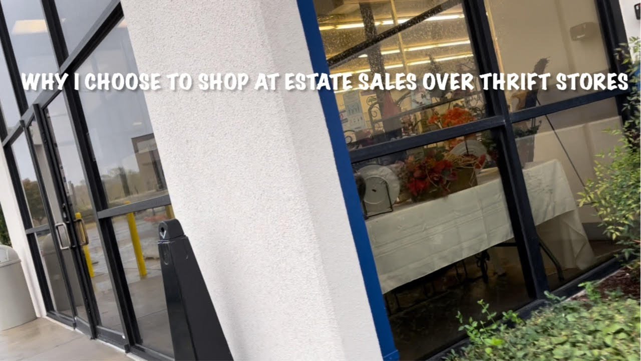 Why I Chose Estate Sales Over Thrift Stores, How I Research Estate