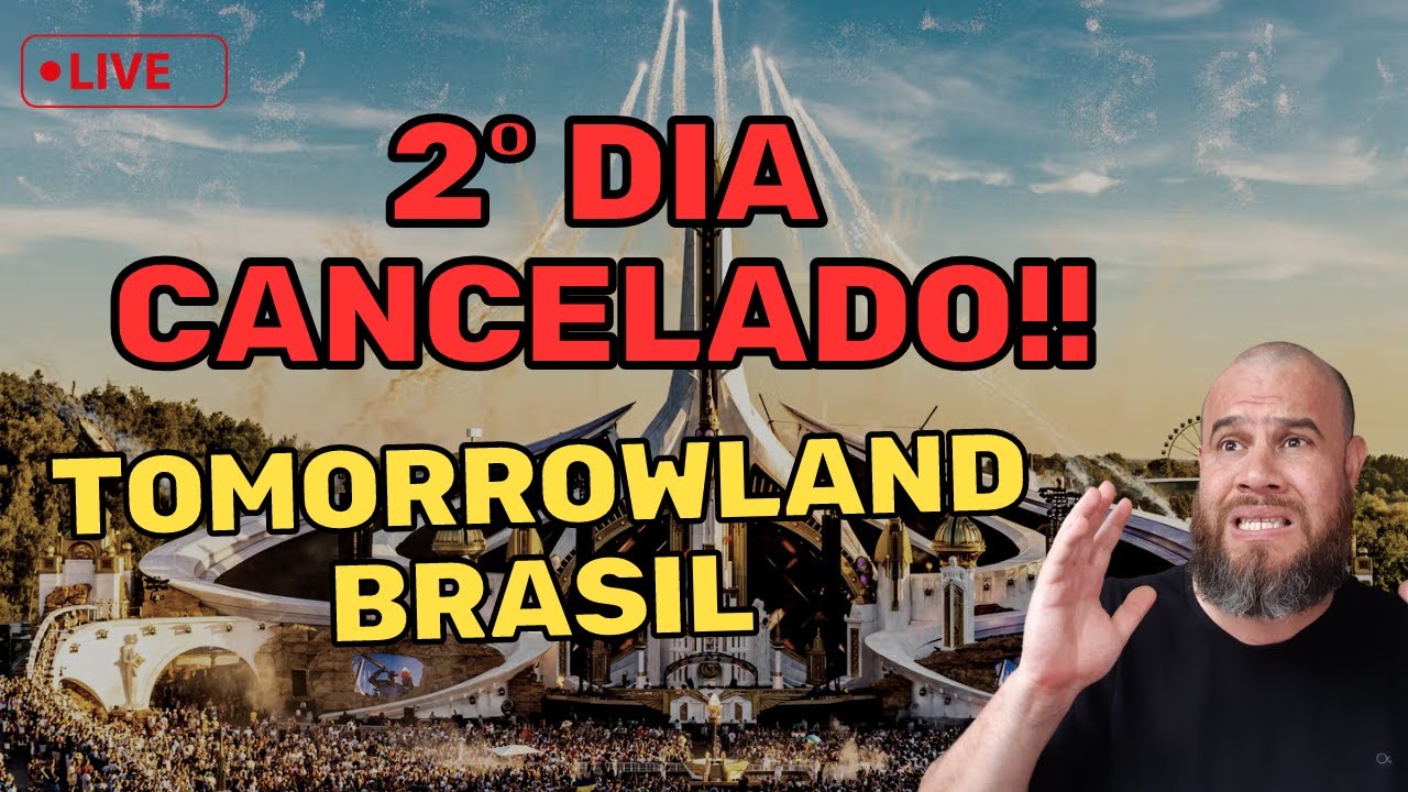 O Tomorrowland foi cancelado. E o reembolso? 💸 🪩A organização divulg