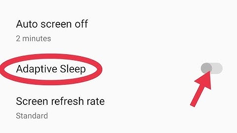 Screen setting Adaptive sleep mode ke ko on kaise  kare OnePlus N20 5G  , mobile setting OnePlus N20