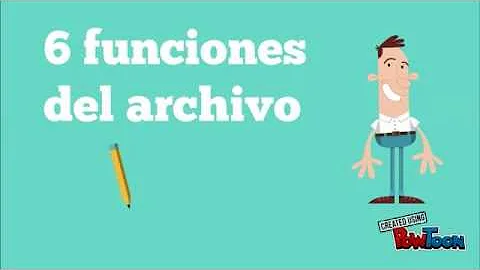 ¿Cuáles son las funciones del archivero?