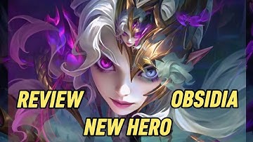 Obsidia is HIER! Nieuwe Marksman Hero Review & Build Guide | Mobile Legends