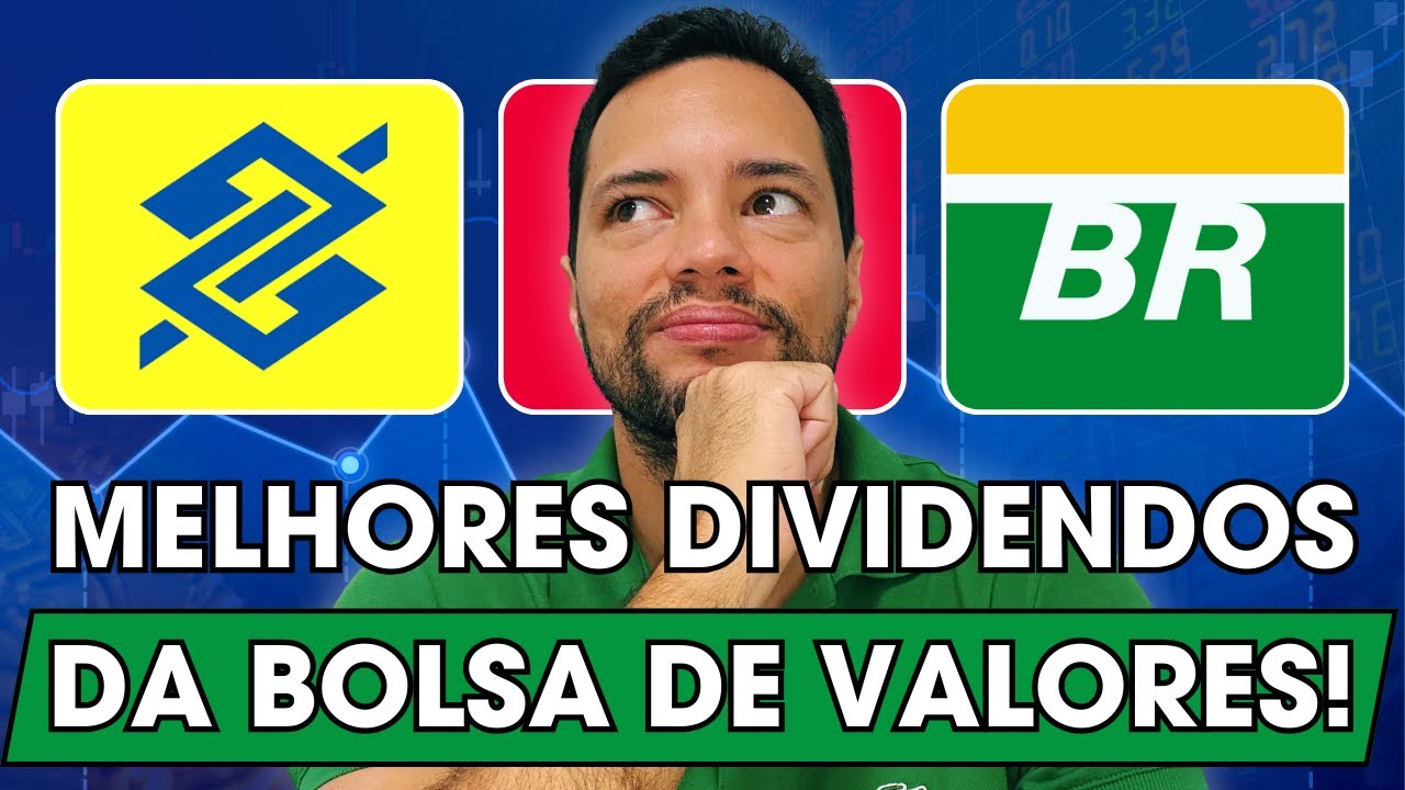AS AÇÕES QUE MAIS PAGAM DIVIDENDOS NA BOLSA DE VALORES! - YouTube