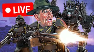 🔴 LIVE - DRILL SERGEANT GOES NUCLEAR IN HELLDIVERS 2!