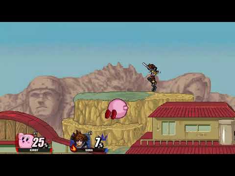 Jugando Al Ssf2 Con Ara Kirby Vs Sora Parte 3 Con Un Momento Humillante Youtube - personajes chidos de kirby roblox