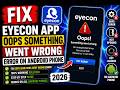 Fix Eyecon App Oops Something Went Wrong Error Android Phone | 2026