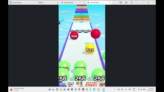 Getting Ball Run 2048 v0.4.9 GG hack value on the computer.