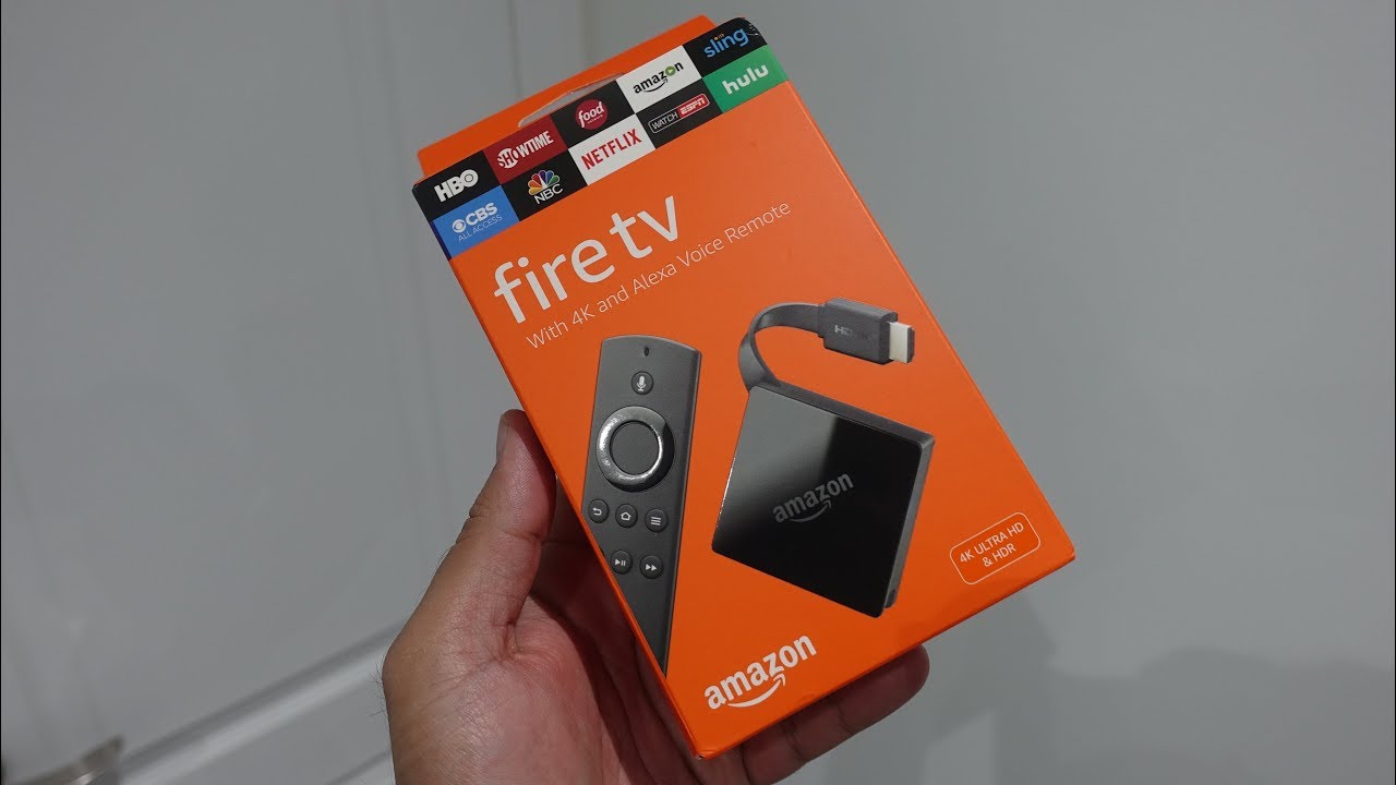 Amazon Fire TV with 4K and Alexa Unboxing - YouTube