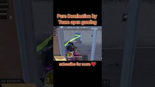 Team apex gaming pure domination #jonathangaming #shorts #bgmi #johnathanislive #tag #scout #godlike