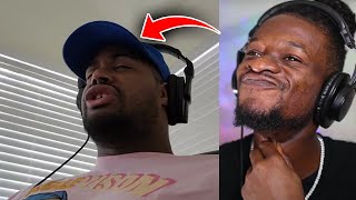 When your homie comes to the studio to diss his opps (REACTION)