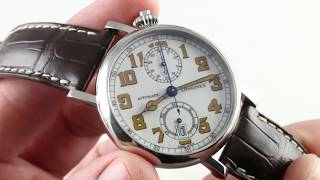 Longines Avigation Type A-7 1935  Chronograph L2.812.4.23.2 Luxury Watch Review