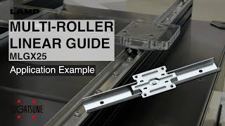 [FEATURE] MULTI-ROLLER LINEAR GUIDE MLGX25 Application Example - Sugatsune Global by Sugatsune Global 289 views 4 months ago 27 seconds