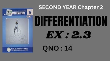 2nd Year mathematics Ch 2 || Exercise 2.3 Question no 14|| class 12 math chapter 2