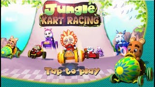 Jungle Kart Racing  -  Cartoon Games For Kids  Video - Free Car Games To Play  Now screenshot 4