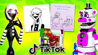 Reacting to THE BEST Monty and Foxy Show Tik Toks with Puppet