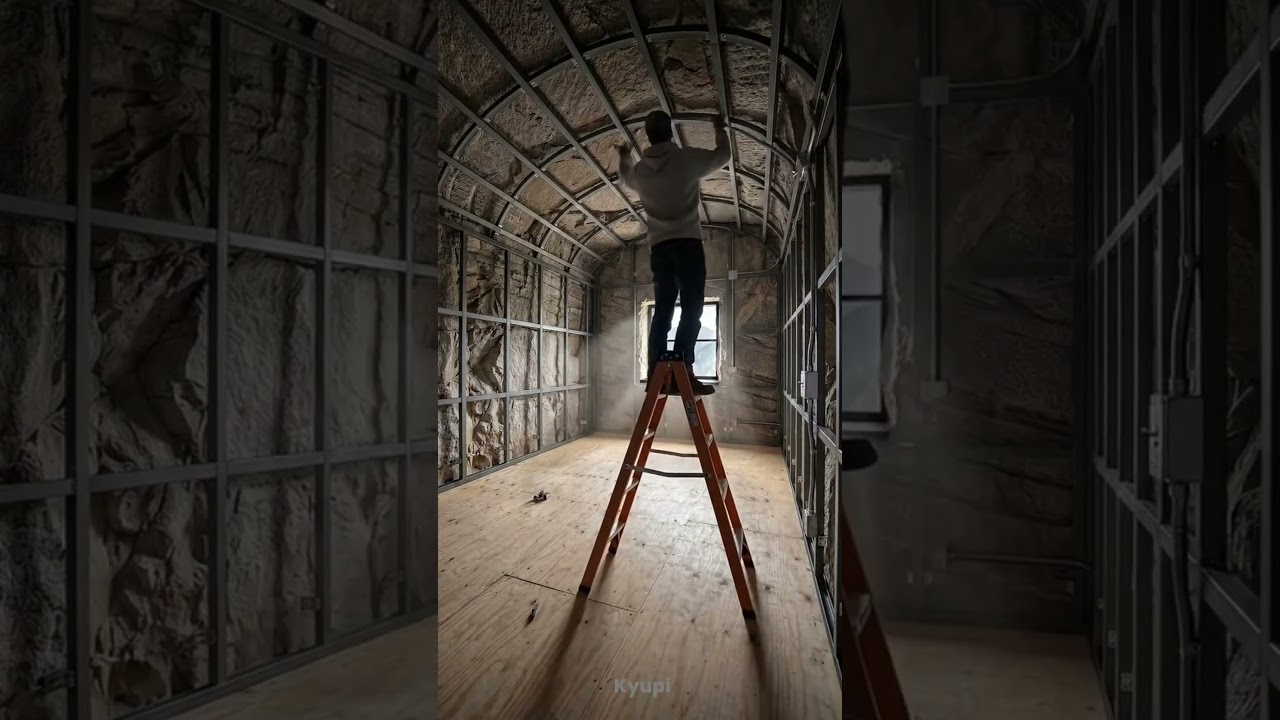 Building a Secret MAN CAVE I carved a luxury German Pub inside a solid rock! 🤯 Watch this satisfying