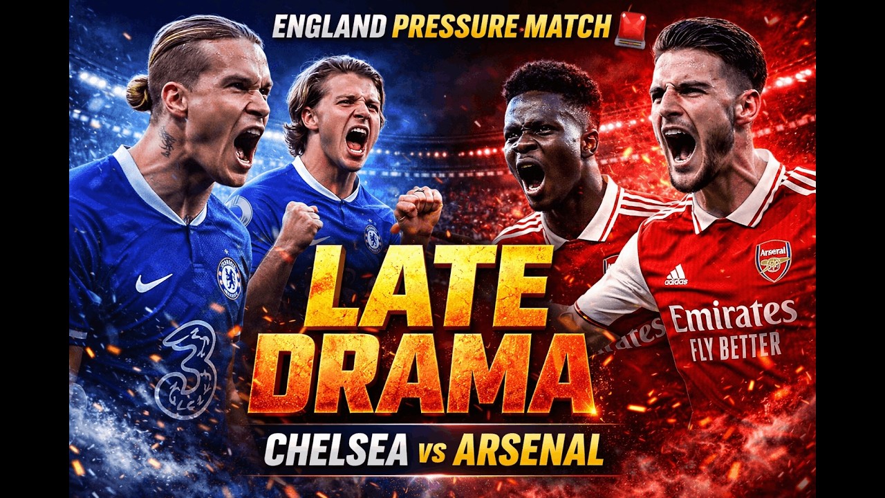 London Rivals Deliver Late Drama 😱 | FC 26 PS5 Chelsea vs Arsenal