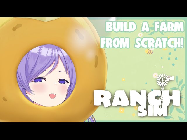 【Ranch Simulator】Build a farm from the scratch【holoID】のサムネイル