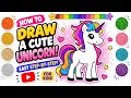 Drawing colouring for kids and toddler / How to draw / #easydraw #draw