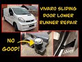 Vivaro project pt.12. Sliding door lower roller repair.