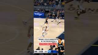 Victor Wembanyama’s PRESEASON DOMINANCE Proves He’s Ready to Take Over! #nba#wemby#spurs #basketball