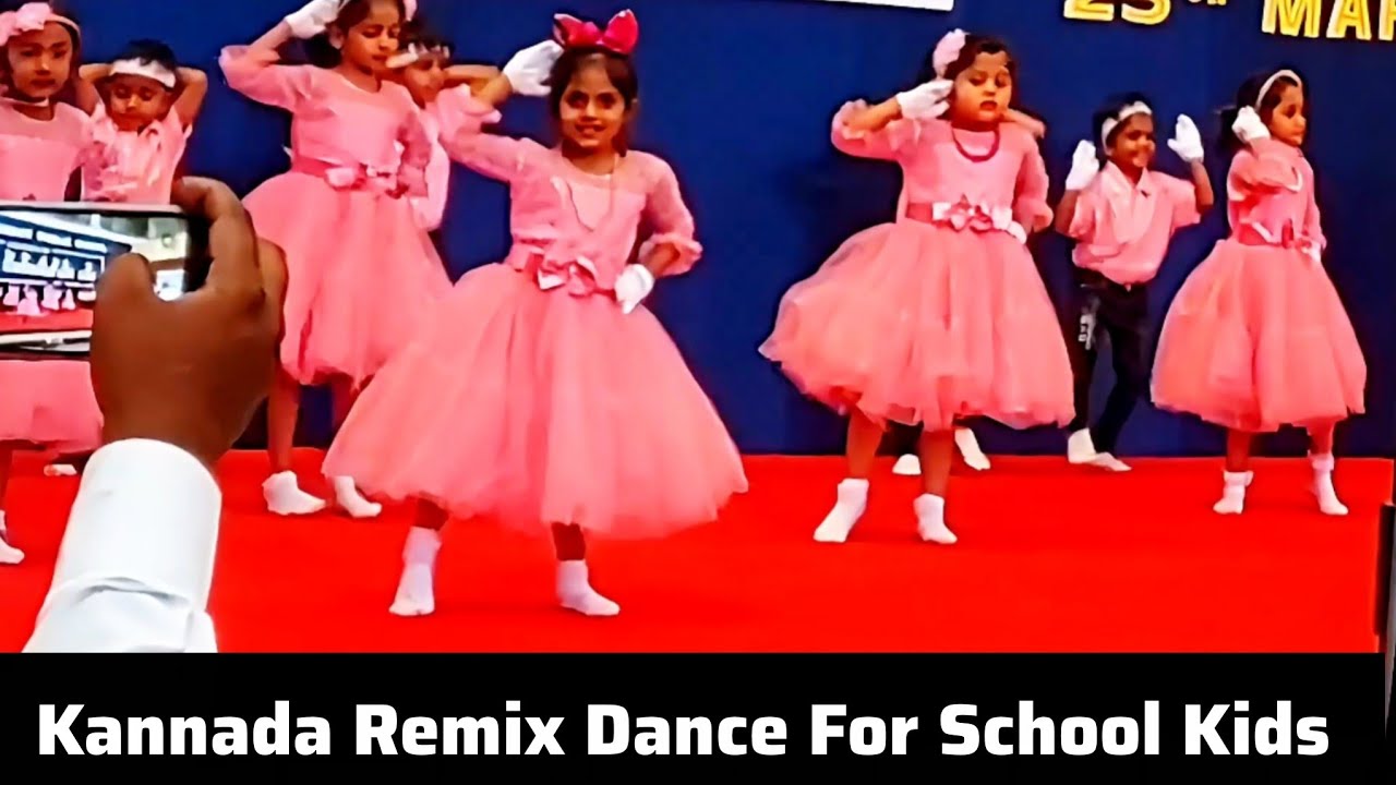 Kannada Remix Dance For School Kids |💫 ✨ kids Annual Day Dance #remixdance #kannadadance 