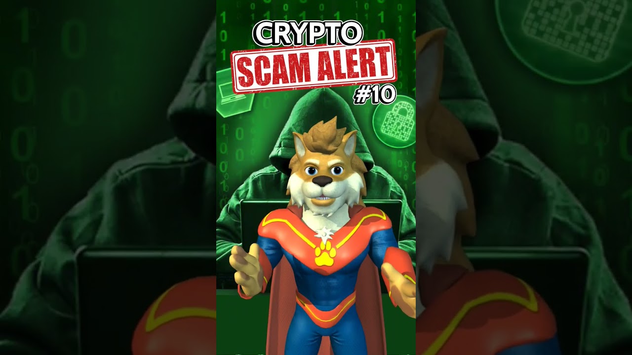 Top 10 crypto scams Finally Revealed #superdoge #crypto #short #cryptoeducation #thedegenshow
