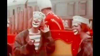 Ringling clowns from the mid-1960s, including Michael “Coco” Poliakoff
