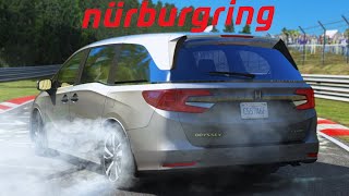 Pushing a Honda Odyssey To The LIMITS Nurburgring Edition