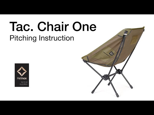 [INSTRUCTION] Tactical Chair One - YouTube