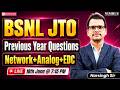 BSNL JTO 2026 | Previous Year Questions | Network, Analog & EDC | BSNL JTO LIVE Class | Narsingh Sir