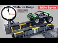 Fast lego treadmill test  distance gauge