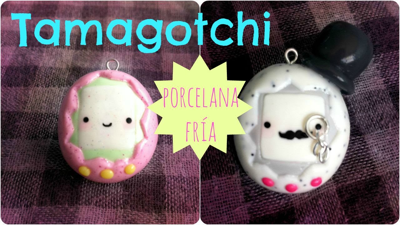 kawaii emoticons TAMAGOTCHI KAWAII TUTORIAL / CHARMS DE PORCELANA FRÍA
